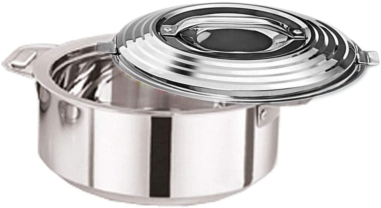 ★専用★＊Sylvia ＊Casserole・* Le Creuset 3-Ply Stainless Steel Shallow Casserole with Lid